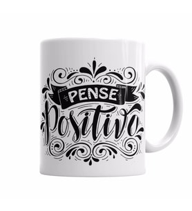 Pense Positivo Kupa Bardak Porselen