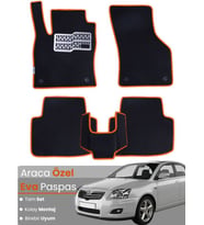 TOYOTA AVENSİS (2003-2009) Uyumlu EVA Paspas Tam Set–Oto Paspas,Araca Özel,Kolay Montaj