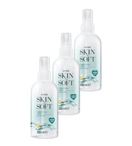Avon Skin So Soft Orijinal Kuru Yağ Vücut Spreyi 250 Ml. Üçlü Set