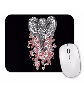 Elefante 2 Mouse Pad