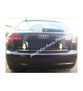Audi A3 Krom Bagaj Alt Çıtası 2003-2012 P. Çelik (Sport)