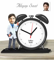 Kişiye Özel Ahşap Saat-Doktor Erkek-2