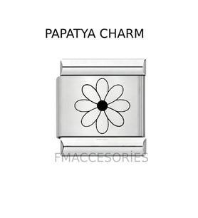 İTALYAN BİLEKLİK CHARM ÇELİK 1 CM 9 MM