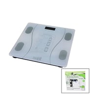 Bluetooth Vücut Analizli Dijital Baskül Terazi 180Kg/50G -Su -Kas Oran -Bmı -Oda ℃ Tf-1075