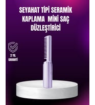 Kablosuz Usb Şarjlı Saç Düzleştirici Tarak – Seyahat Boy
