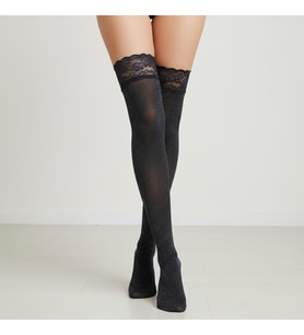 Lady Sun Simli Siyah Renk Jartiyer 15 Den Çorap BB2779