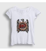 Presmono Kadın Beyaz Silver Slayer T-Shirt 111561tt (Beyaz)