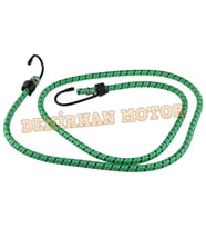Motosiklet Bagaj Lastiği 9mm-150cm Yeşil