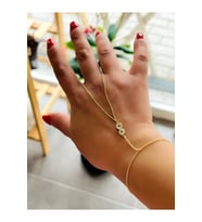 ÖZEL SERİ SONSUZLUK ŞAHMERAN-GOLD RENK ACR8762