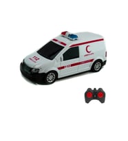 UZAKTAN KUMANDALI FULL FONK. AMBULANS 1:20 ÖLÇEK CADDY