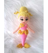 Deniz Prensesi Amigurumi Organik Oyuncak