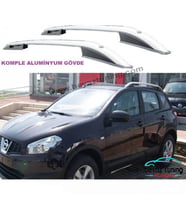 Nissan Qashqai Üst Port Bagaj Tavan Çıtası Gri 2007-2013