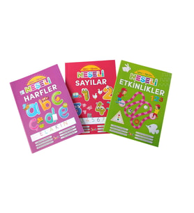 Neşeli Sayılar Neşeli Harfler Neşeli Etkinlikler 3 Kitap 3 Kitap Bıcırık
