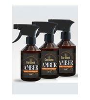 Amber Oda Ve Çamaşır Spreyi Oda Parfümü Koku Giderici 250 ml 3 Adet