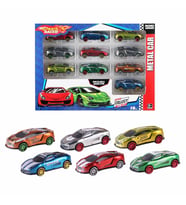 Farbu Oyuncak Toysan 10 lu Speed Racer Diecast Metal Araba TOY-30