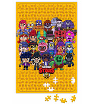 Brawl Stars Starları Puzzle 240 Parça Yapboz