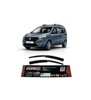 Dacia Dokker Mugen Cam Rüzgarlığı 2013 sonrası 2'li Sunplex (Beyaz)