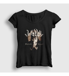 Presmono Kadın Siyah Whitsitt Chapel Jelly Roll T-Shirt 473057tt