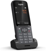 Kablosuz Business DECT Telefon, Büyük Renkli Ekranlı – Mükemmel Ses Kalitesi – Bluetooth – Optik Çağrı Göstergesi için LED, Antrasit