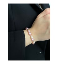 Özel Tasarım Akik Doğal Taş Bileklik  Handmade > Çok Zarif