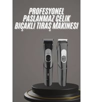 Şarjlı Saç Sakal Tıraş Makinesi Kesme Makinesi Öncesi Kısaltma
