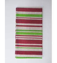 RENKLİ ÇİZGİLİ PAMUKLU RUNNER (40X150 CM)