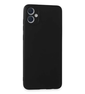 Galaxy A05 Kılıf First Silikon - Siyah