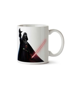 Darth Vader Star Wars 2 İki Tarafı Baskılı Kupa Bardak