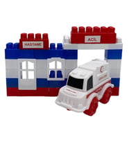Farbu Oyuncak Lego 40 Parça Hastane Yapı Blokları Seti