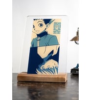 Hunter X Hunter Ev Killua Gon Severlere Masa Dekoratif Ahşap Obje