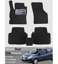 RENAULT CLİO 3 (2005-2011) Uyumlu EVA Paspas Tam Set–Araca Özel,Oto Paspas