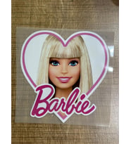 14X14 CM ÜTÜ İLE YAPIŞAN KALPLİ BARB BEBEK TRANSFER BASKI TİŞÖRT KOT BASKI ARMA