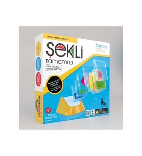 Şekli Tamamla Kutu Oyunu 4 Yaş+