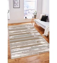 Bej Spor Kaymaz Tabanlı Makinede Yıkanabilir Halı FH09 - 100 x 160 cm