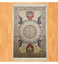 Kubbe Motifli 200 X 300 İpek Halı