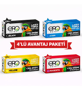 Canon MF-744cdw Standart Kapasiteli Çipli Muadil Toner Set