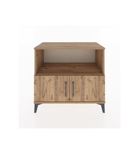Hyperion Şifonyer Tek Raflı 2 Kapaklı 88x44x80 Çam-Çam