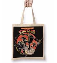Ninja Turtles Turtle Power Bez Çanta Uzun Saplı