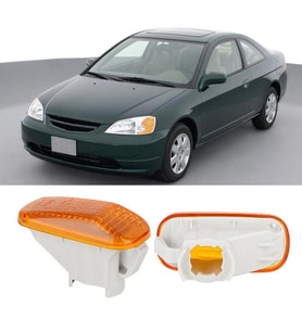 Honda Civic Sağ Sol Ön Çamurluk Sinyal Lambası Takım 2002-2005