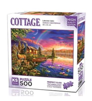 Ks Games Puzzle 500 Parça Lakeside Cabin 20063