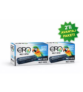 Samsung MLT-D101S Çipli Muadil Toner - 1500 Sayfalık - 2'li Avantaj Paket