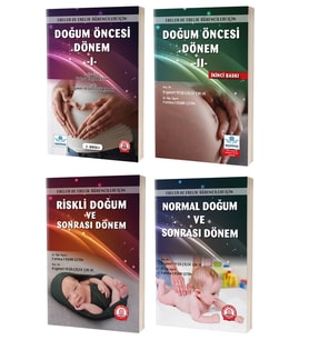 Ebeler ve Ebelik Öğrencileri İçin Doğum Seti-03 (4 KİTAP)