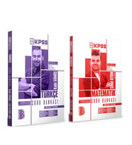 Benim Hocam 2026 KPSS Türkçe ve Matematik Tamamı Çözümlü Soru Bankası Seti 2 Kitap