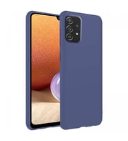 Samsung Galaxy A33 İnce Mat Silikon Kılıf Lacivert