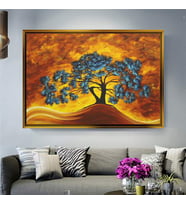 Altın Çerçeveli dekoratif tablo l579 (Gold)