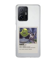 Redmi Mi 11T/Mi 11T Pro Uyumlu Shrek Minimalsit Poster Desenli Şeffaf Telefon Kılıfı