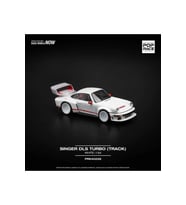 Pop Race 1/64 Porsche Singer DLS Turbo White / PR64-226