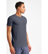 Erkek Kısa Kollu T-Shirt 25S-1220-25N (Gri)