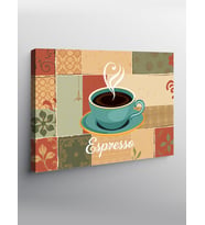 Kanvas Tablo Espresso Kahve Sanatı