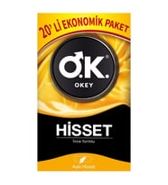Okey Prezervatif Hisset 20'li - Ekonomik
